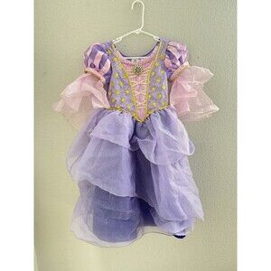 Disney Castle Princess Tangled Rapunzel Purple Costume Gorgeous Gown Halloween